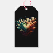 Volunteer Herz Geschenkanhänger (Rückseite)