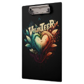 Volunteer Herz Klemmbrett (Links)