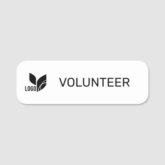 Volunteer ID Namensschild (Vorderseite)
