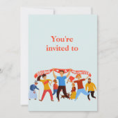 Volunteer Kundgebung Luncheon Einladung (Vorderseite)