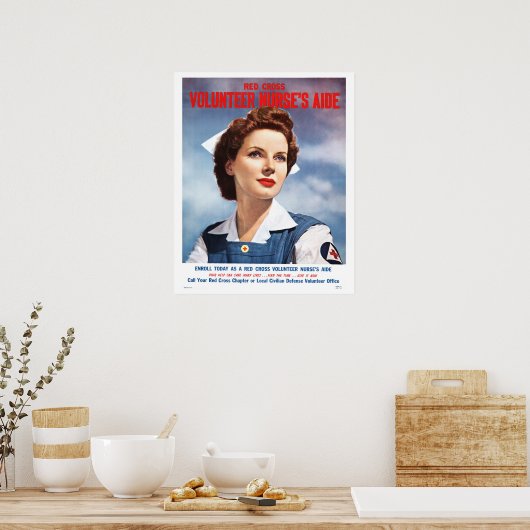 Volunteer Nurses Aide Poster (Küche)