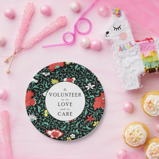 Volunteer Party Luncheon Pappteller (Party)