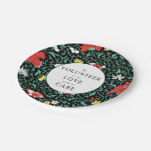 Volunteer Party Luncheon Pappteller (Schrägansicht)