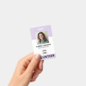 Volunteer Simple Foto ID Ausweis (Handheld)