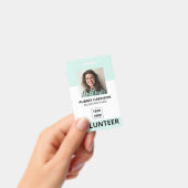 Volunteer Simple Foto ID Ausweis (Handheld)