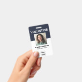 Volunteer Simple Foto ID Ausweis (Handheld)