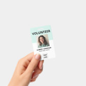 Volunteer Simple Foto ID Ausweis (Handheld)