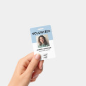 Volunteer Simple Foto ID Ausweis (Handheld)