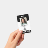 Volunteer Simple Foto ID Ausweis (Handheld)