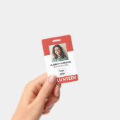 Volunteer Simple Foto ID Ausweis (Handheld)