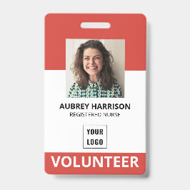Volunteer Simple Foto ID Ausweis