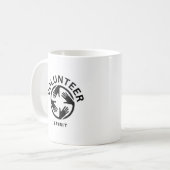 Volunteer Spirit Kaffeetasse (Vorderseite Links)