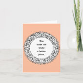 Volunteer Wertkarte Karte (Vorderseite)