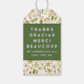 Volunteer Wertschätzung Geschenkanhänger (Vorderseite)