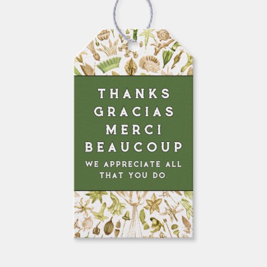 Volunteer Wertschätzung Geschenkanhänger (Vorderseite)