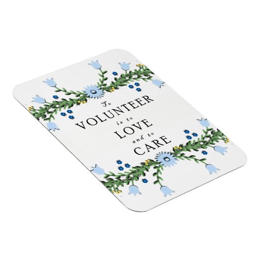 Volunteer Wertschätzung Magnet (Rechte Seite)