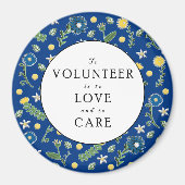 Volunteer Wertschätzung Magnet (Vorne)