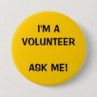 VOLUNTEERBAUTONNEN BUTTON| GELBE BUTTON