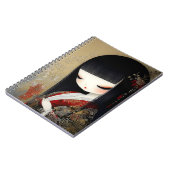 Voluptuous Anime Queen Notebook Notizblock (Linke Seite)
