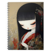 Voluptuous Anime Queen Notebook Notizblock (Vorderseite)