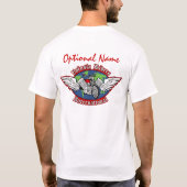 Volusia Reiter-internationale Logo-Shirts T-Shirt (Rückseite)