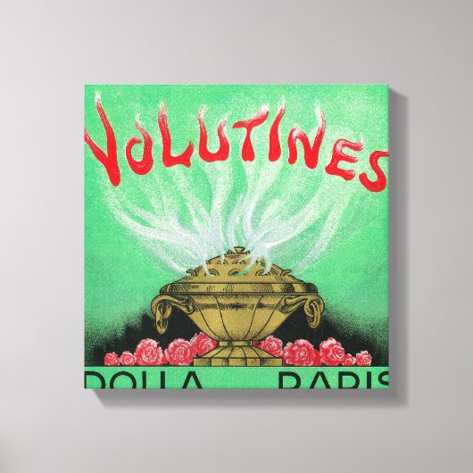 Volutines Parfüm LabelParis, Frankreich Leinwanddruck (Vorderseite)