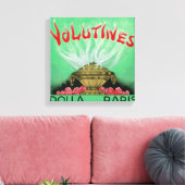 Volutines Parfüm LabelParis, Frankreich Leinwanddruck (Insitu (Wohnzimmer))