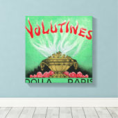 Volutines Parfüm LabelParis, Frankreich Leinwanddruck (Insitu (Holzboden))