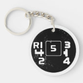 Volvo 245 Shift Muster Schlüsselanhänger (Vorderseite)