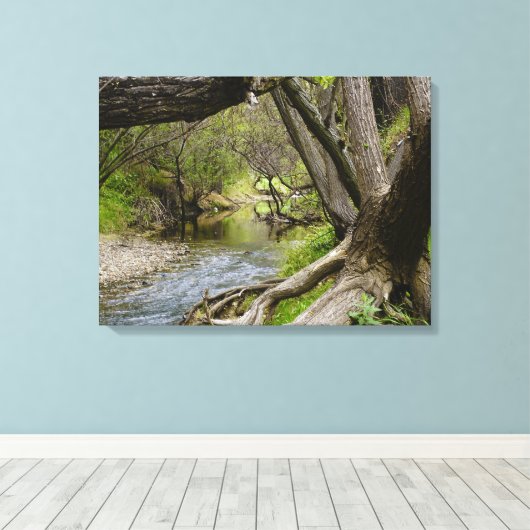 Vom Bach Leinwanddruck (Insitu (Holzboden))