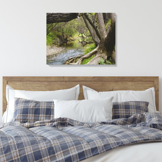 Vom Bach Leinwanddruck (Insitu (Schlafzimmer))
