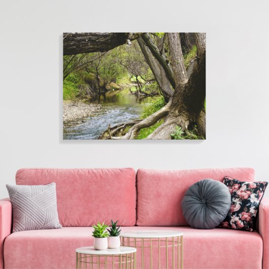 Vom Bach Leinwanddruck (Insitu (Wohnzimmer))