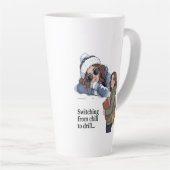 Vom Chillen zum Büffeln Milchtasse (Rechte Ecke)