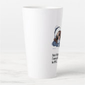 Vom Chillen zum Büffeln Milchtasse (Vorderseite)