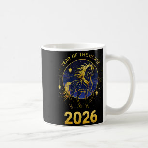 Vom chinesischen Pferd Kaffeetasse