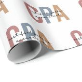 Vom CPA zertifizierter öffentlicher Wirtschaftsprü Geschenkpapier (Rolleneckpunkt)