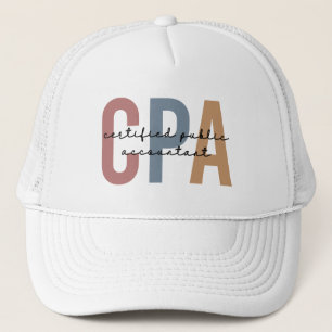Vom CPA zertifizierter öffentlicher Wirtschaftsprü Truckerkappe