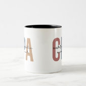 Vom CPA zertifizierter öffentlicher Wirtschaftsprü Zweifarbige Tasse (Mittel)