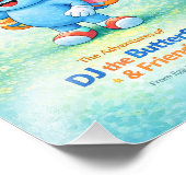 Vom Ei zum Schmetterling Poster (Ecke)