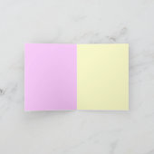 Vom Felsgarten 1 Feiertagskarte (Innenseite)