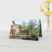 Vom Fenster! Karte (Gelbe Blume)