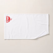 Vom Fenster zur Wand!! Handtuch (Handtuch)