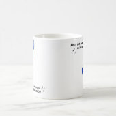 Vom Fluss bis zum Meer Kaffeetasse (Mittel)