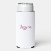 Vom Gang zum Buchklub - Funny Slim Can Cooler Selters Dosenkühler (Seltzer Rückseite)