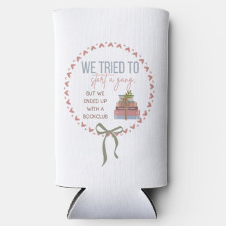 Vom Gang zum Buchklub - Funny Slim Can Cooler Selters Dosenkühler