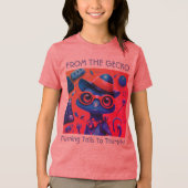 Vom Gecko Tri-Blend Shirt (Vorderseite)