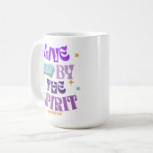 Vom Geist leben - GALATIANER 5:25 Kaffeetasse (Vorderseite Links)