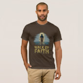 Vom Glauben Christlicher inspirierender T - Shirt (Vorne ganz)