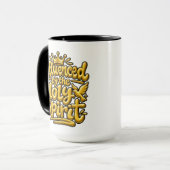 Vom Heiligen Geist beeinflusst Tasse (Vorderseite Links)