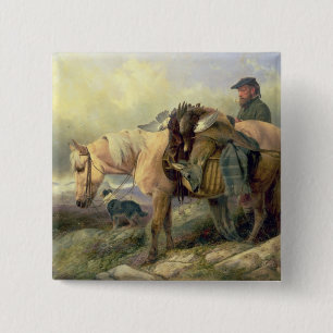 Vom Hügel zurückgehen, 1868 Button